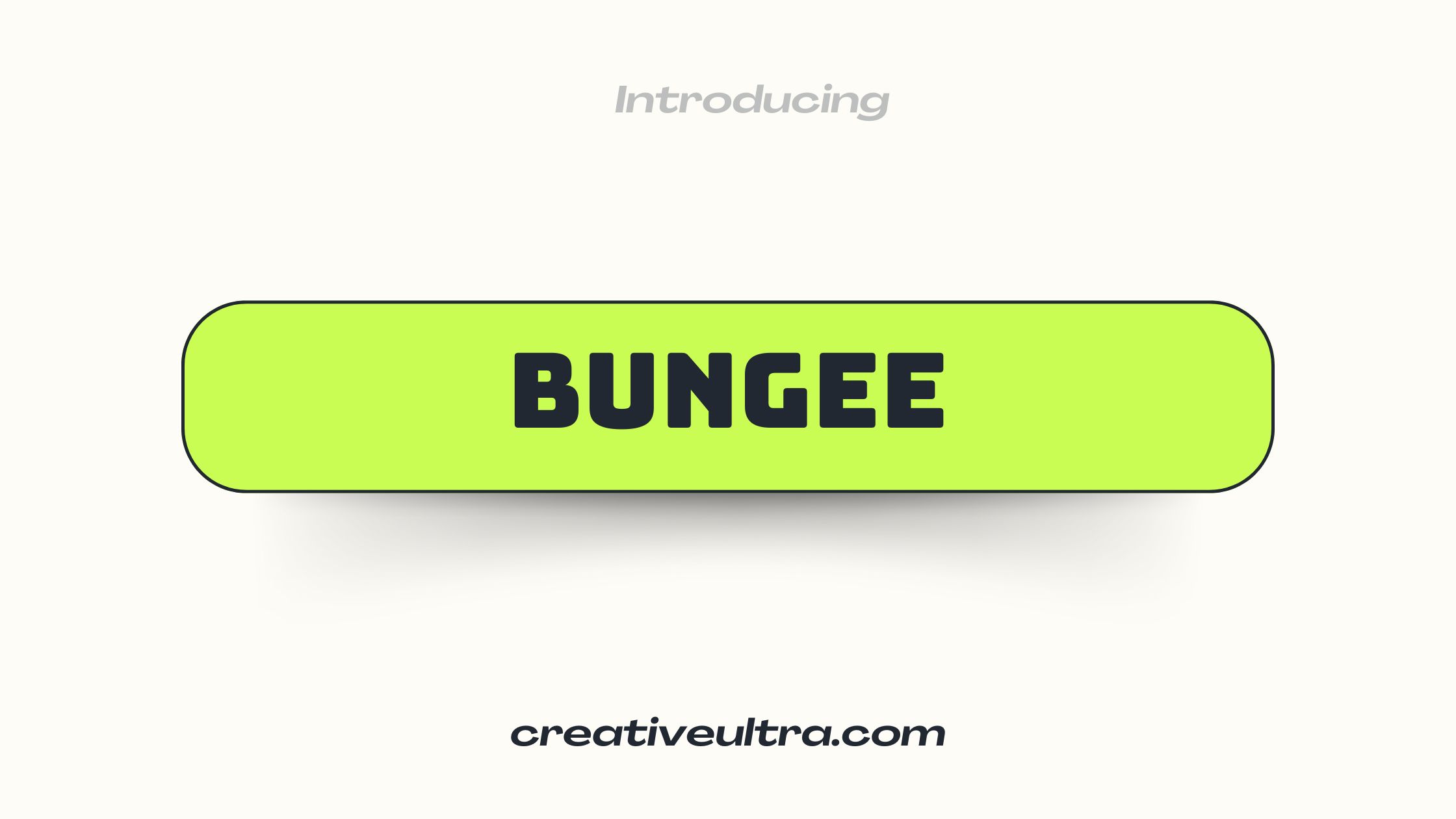 Bungee Font