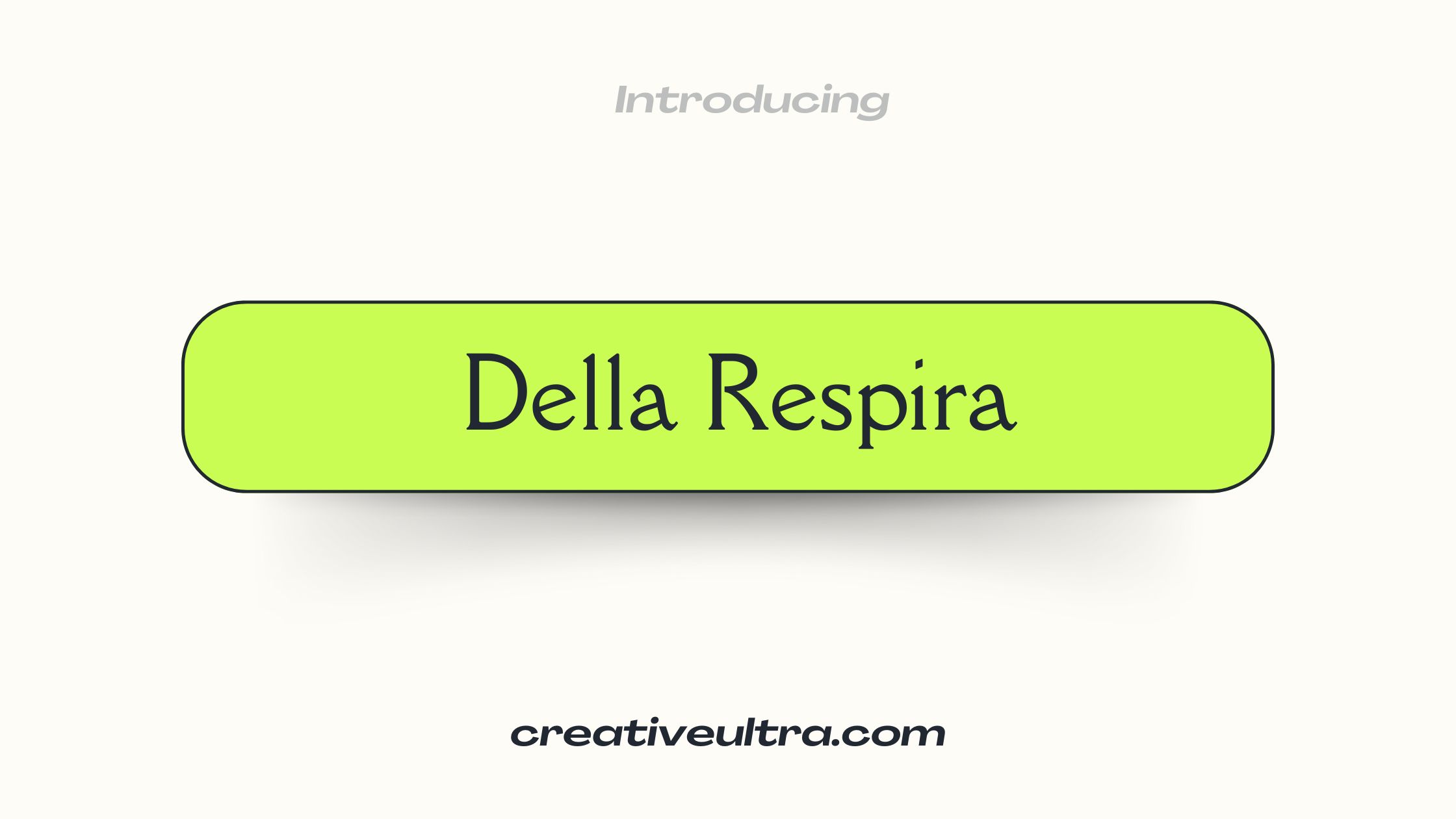Della Respira Font