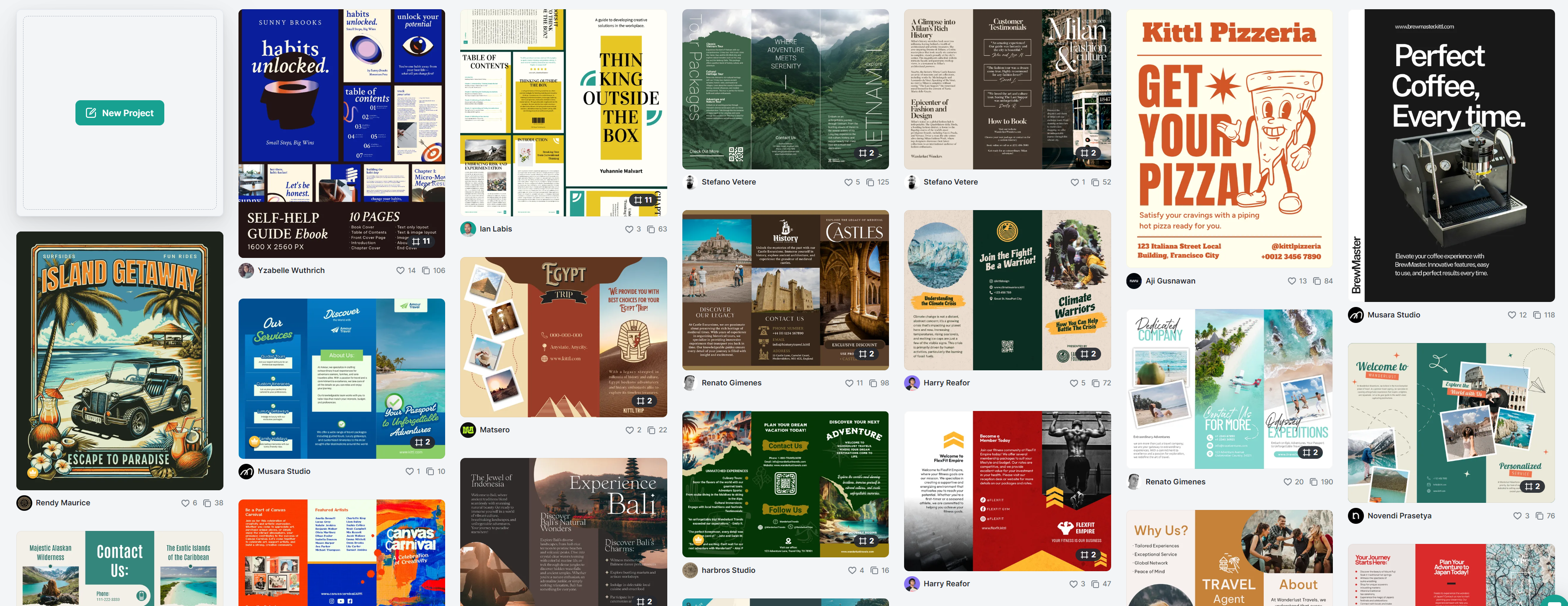 25 Beautiful Brochure Templates Mockups for Photoshop