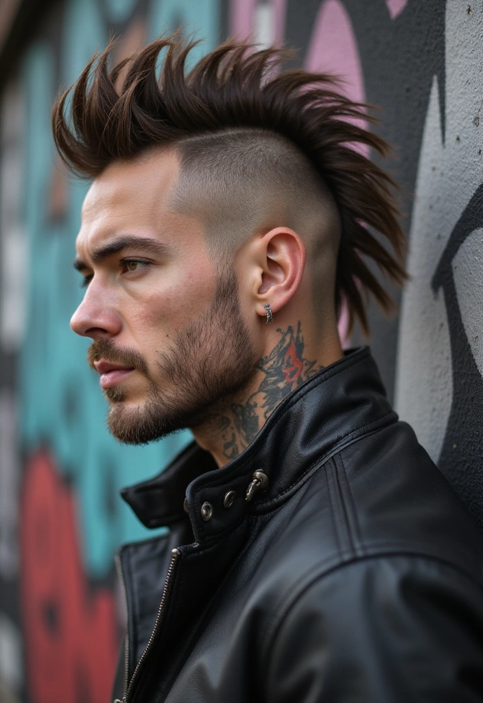 15 Hair Twist Hairstyles for Men That Prove Style Is All in the Details! - 3. Twisted Mohawk