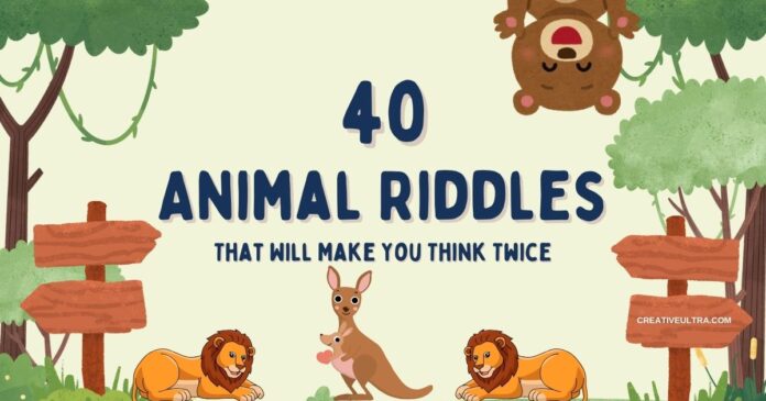 40 Animal Riddles That Will Make You Think Twice