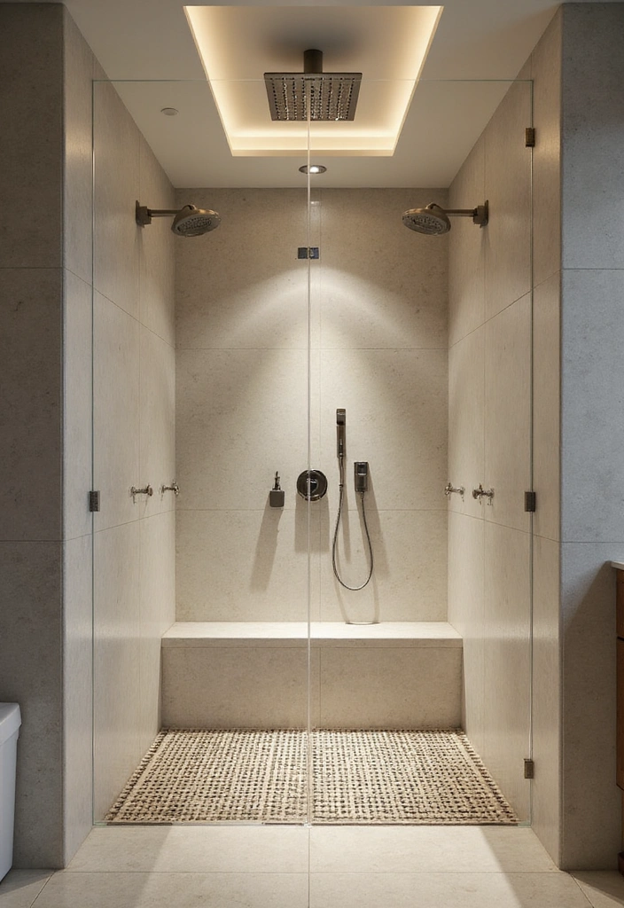 20 Chic Bathroom Designs That Exude Mid Century Modern Elegance! - 15. Spa-Inspired Features