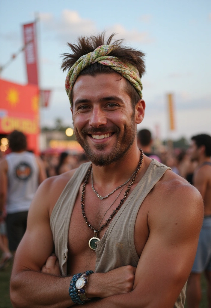 15 Hair Twist Hairstyles for Men That Prove Style Is All in the Details! - 15. Twisted Hairband