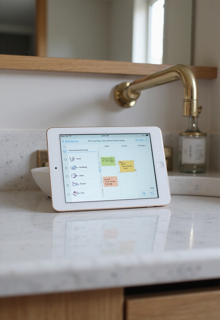 22 Smart Bathroom Trends for 2025 That Will Change How You Live! - 17. Digital Planners