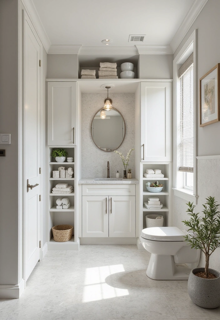 20 Chic Bathroom Designs That Exude Mid Century Modern Elegance! - 12. Functional Layouts
