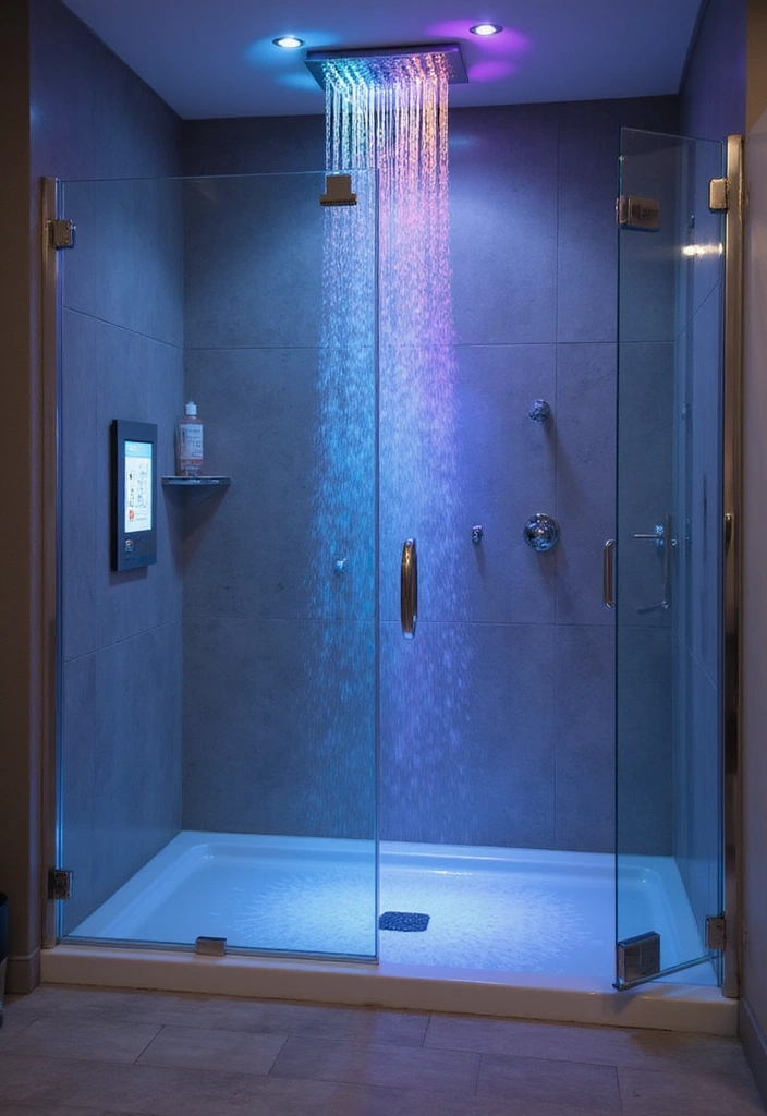 22 Smart Bathroom Trends for 2025 That Will Change How You Live! - 2. Smart Showers