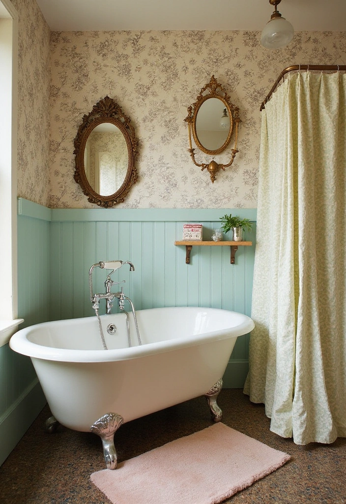 25 Dream Bathrooms to Inspire Your Creative Genius - 4. Vintage Charm