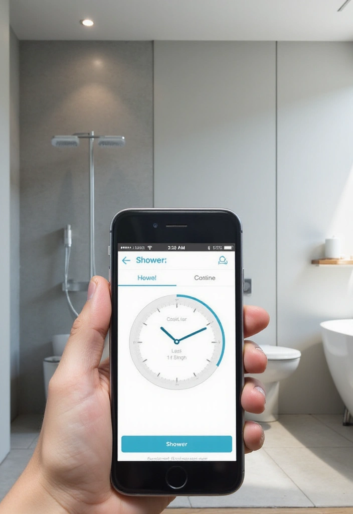 22 Smart Bathroom Trends for 2025 That Will Change How You Live! - 18. Shower & Bath Customization Apps