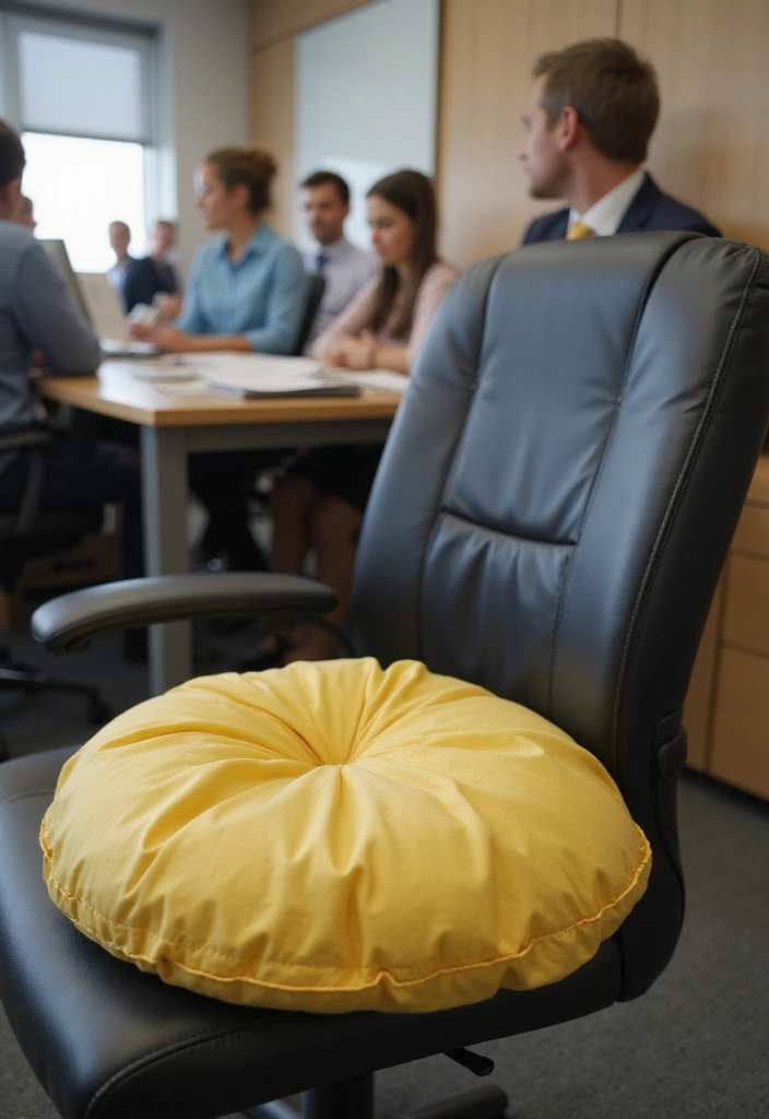 15 Office Pranks That Are Perfect for Your Next Team Meeting! - 1. The Classic Whoopee Cushion