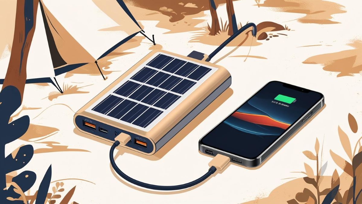 Solar-Powered Power Bank