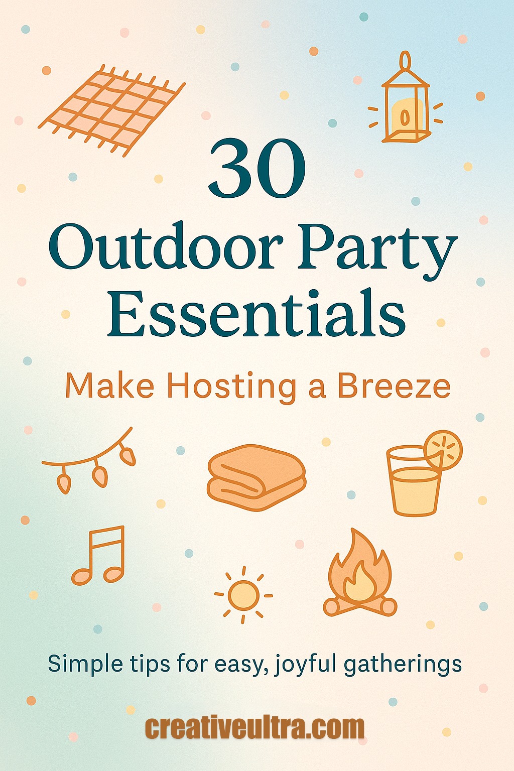 30 Outdoor Party Essentials to Make Hosting a Breeze